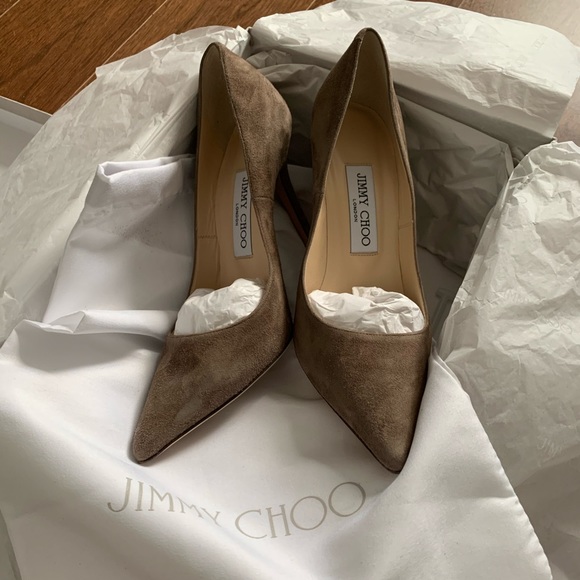 Suede Jimmy Choo NWT & Box - Picture 2 of 5
